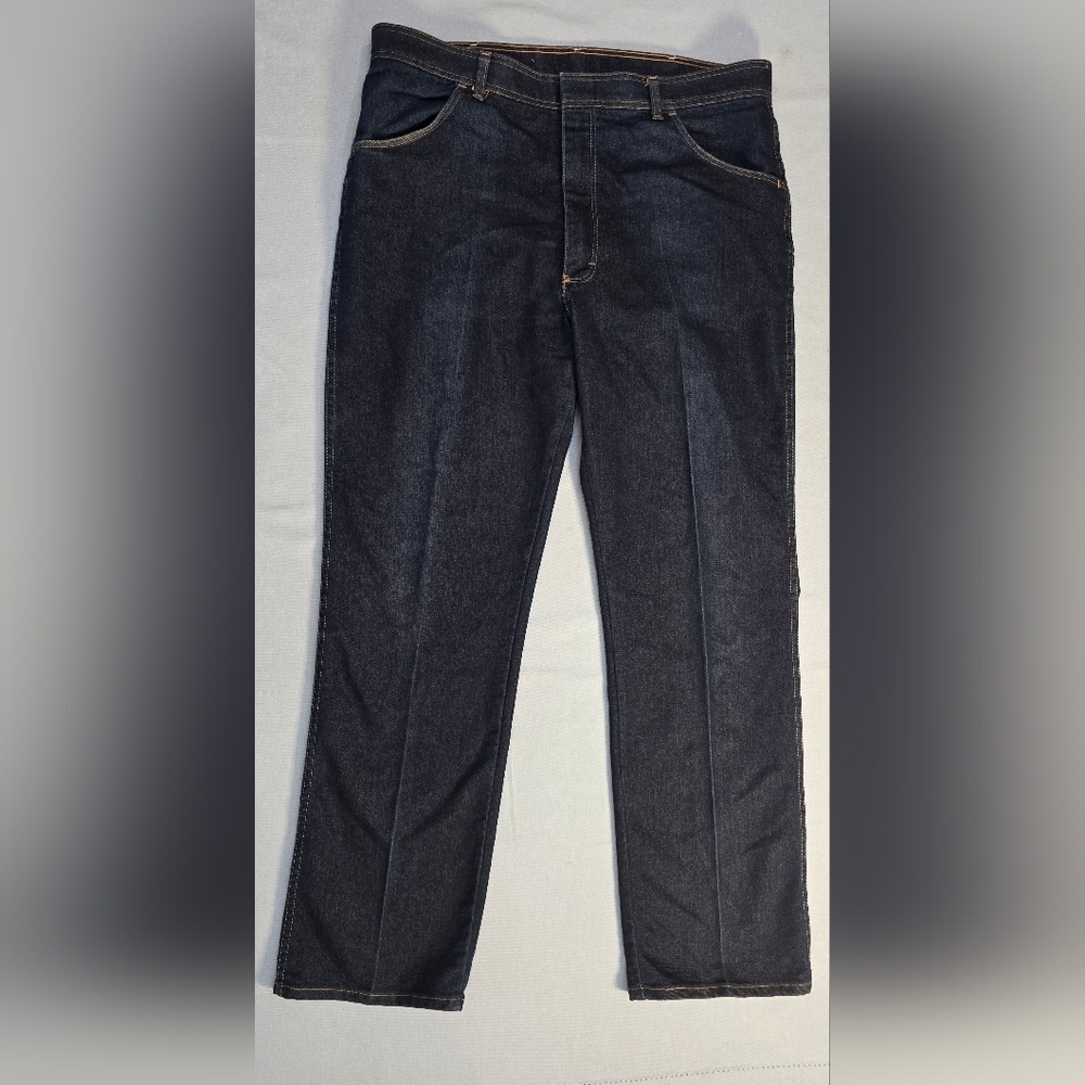 Wrangler Jeans Mens 40x32 Blue Denim Cowboy Cut Original Fit